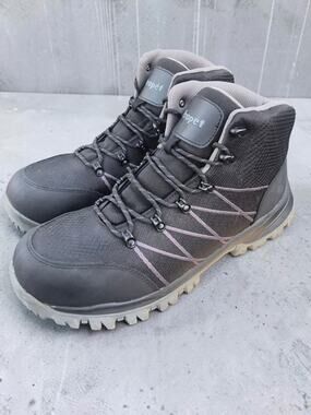 Propet Traverse Work Boots Mens 15 3E Extra Wide Black MBU042K Hiking Boots